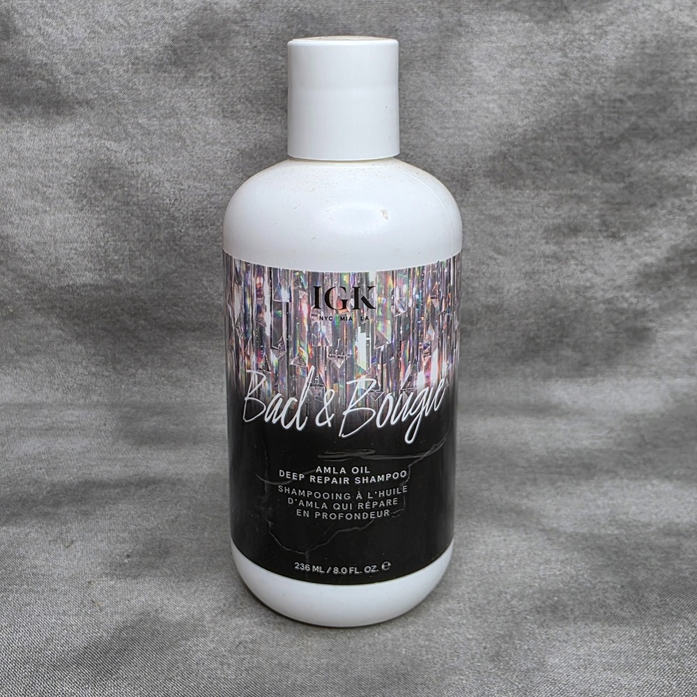 IGK Bad & Bougie Deep Repair Shampoo, 8.0 oz
